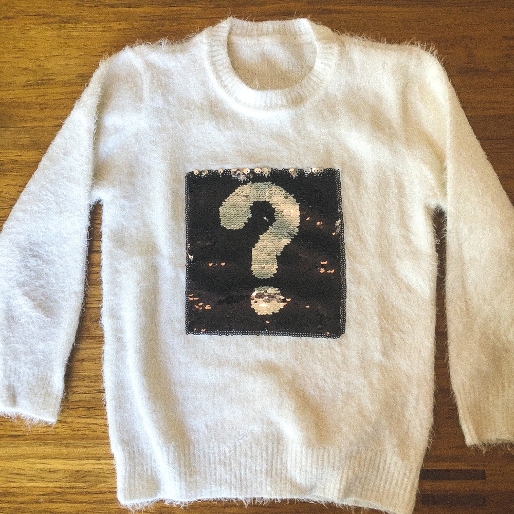 *CLOSET CLEANOUT* Girls "Flip" Sweater